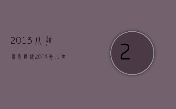 2013小拉菲怎么样（2004年小拉菲）